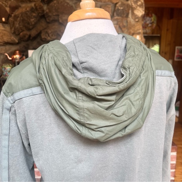 REI Olive Green Drawstring Hoodie - Picture 6 of 9
